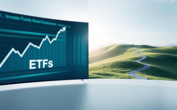 ETF versus mutual fund investment comparison, illustrating options for building wealth.
