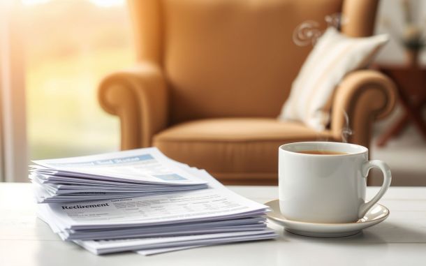 Social Security benefits calculation and retirement planning image.