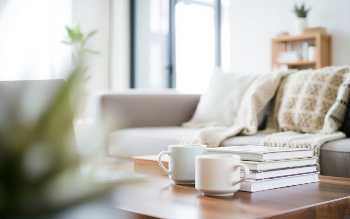 Cozy living room representing renters insurance protection