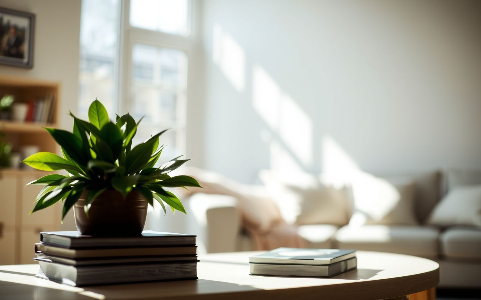 Homeownership dream: A bright, inviting living room symbolizing financial stability for low-income buyers.