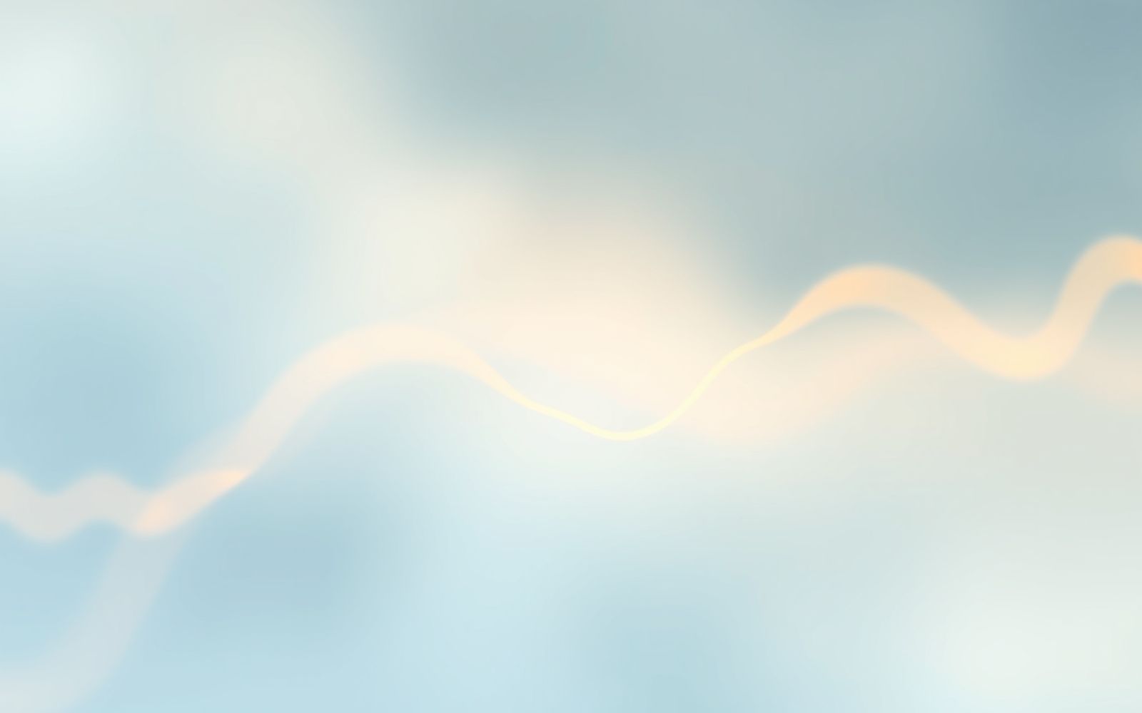 Abstract representation of understanding cryptocurrency market volatility with a soft, wave-like graph.