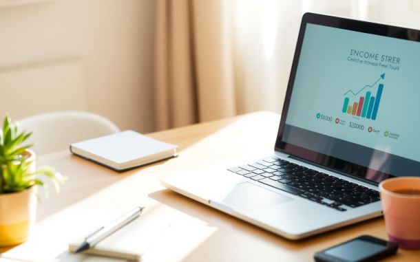 Ways to make money with no experience: a cozy workspace with a laptop.