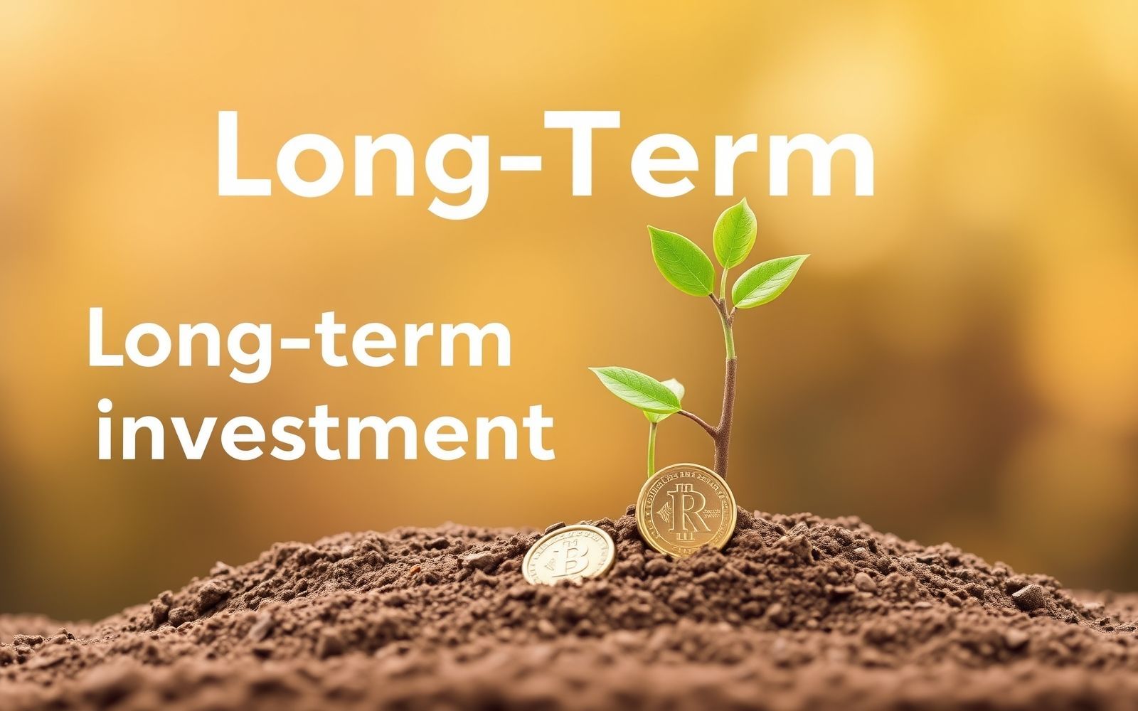 Long term investment growth and capital gains tax rates concept.