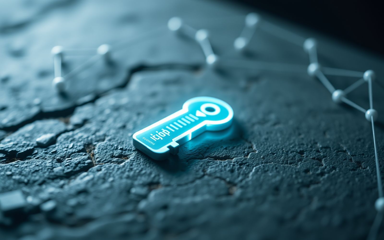 Digital key representing secure crypto wallet storage