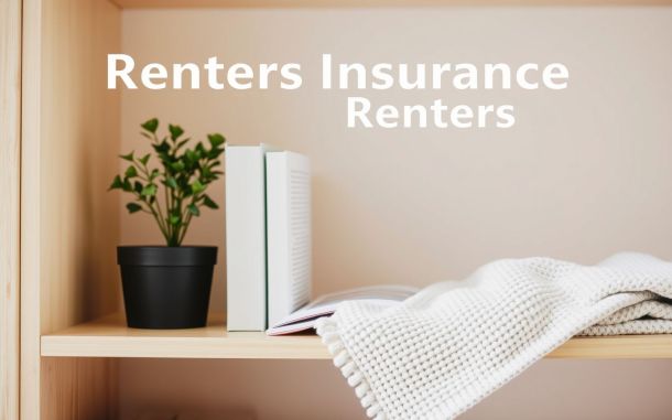 Renters insurance protecting personal belongings in a home.
