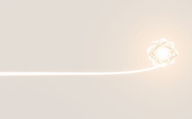 Abstract representation of the choice between term or whole life insurance paths, one simple, one complex.