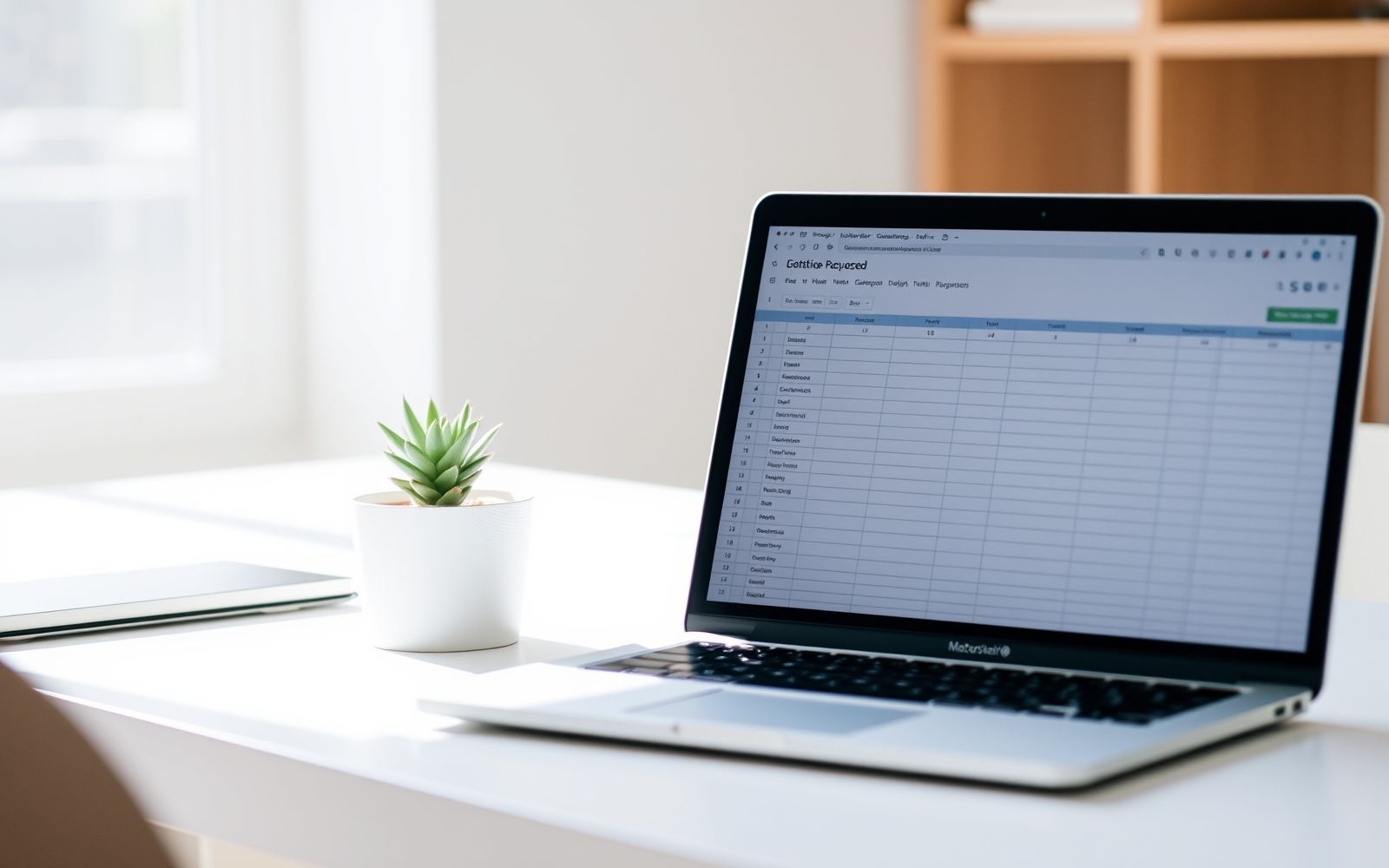 Bootstrapping a business: A workspace representing careful planning and resourcefulness.