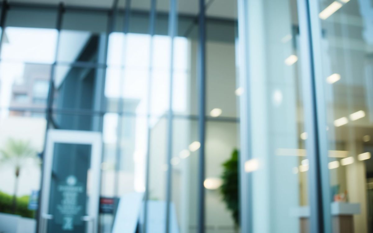 Commercial real estate investment overview with modern office building