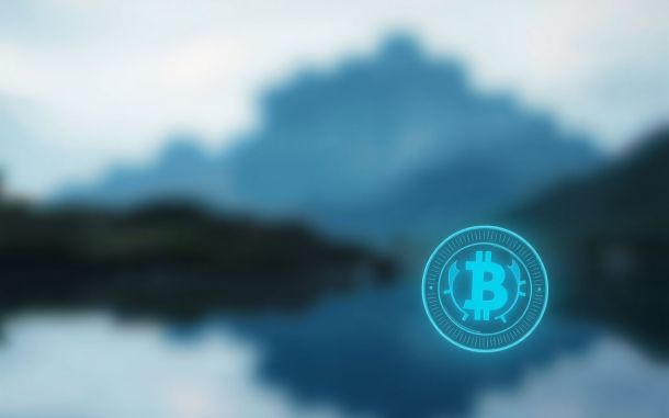 Cryptocurrency security and avoiding scams, peaceful digital asset scene