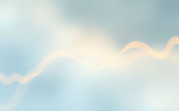 Abstract representation of understanding cryptocurrency market volatility with a soft, wave-like graph.