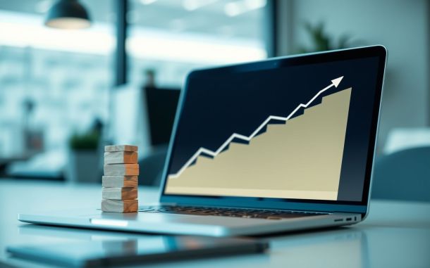 Startup funding concept illustration for first-time entrepreneurs, showing growth and investment strategy.