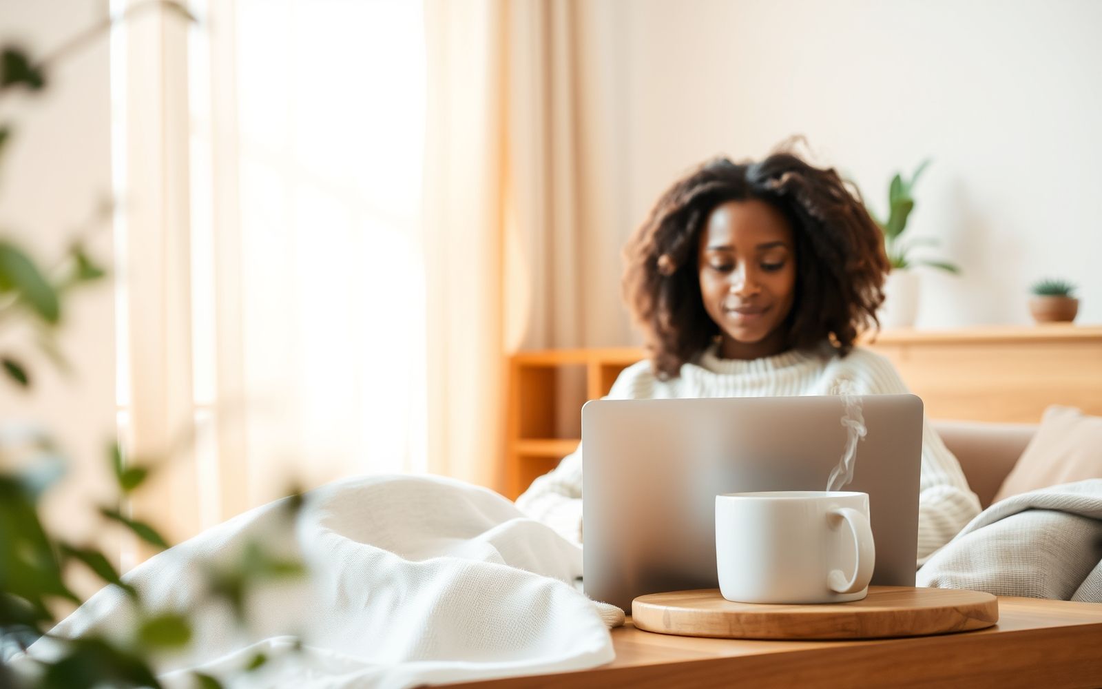 Person effectively using freelancing & gig economy tips on a laptop