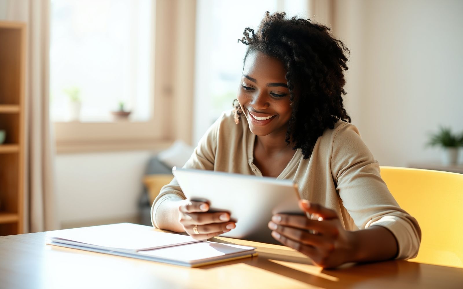 Person getting term life insurance quotes online.