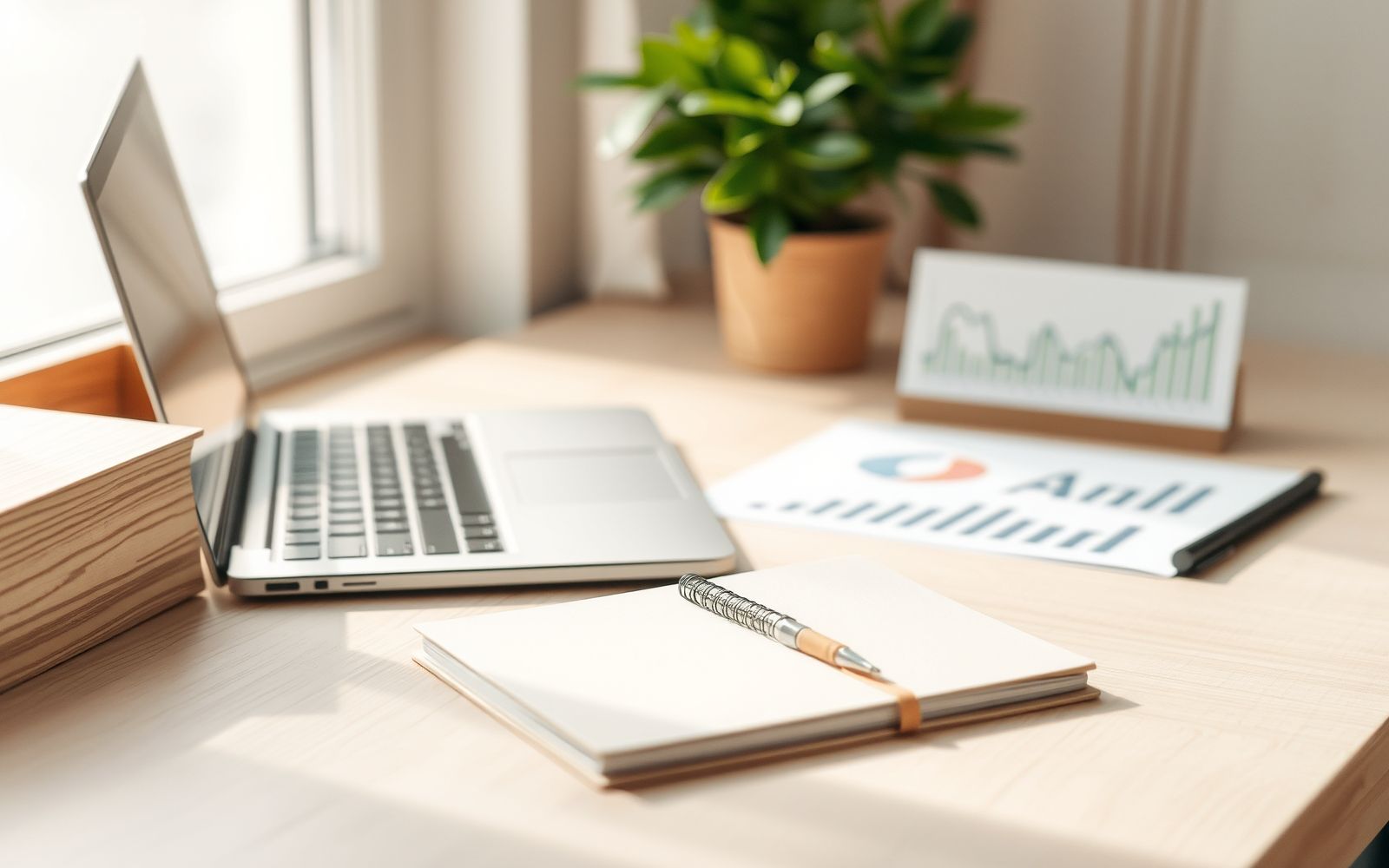 Various startup funding options displayed on a desk.