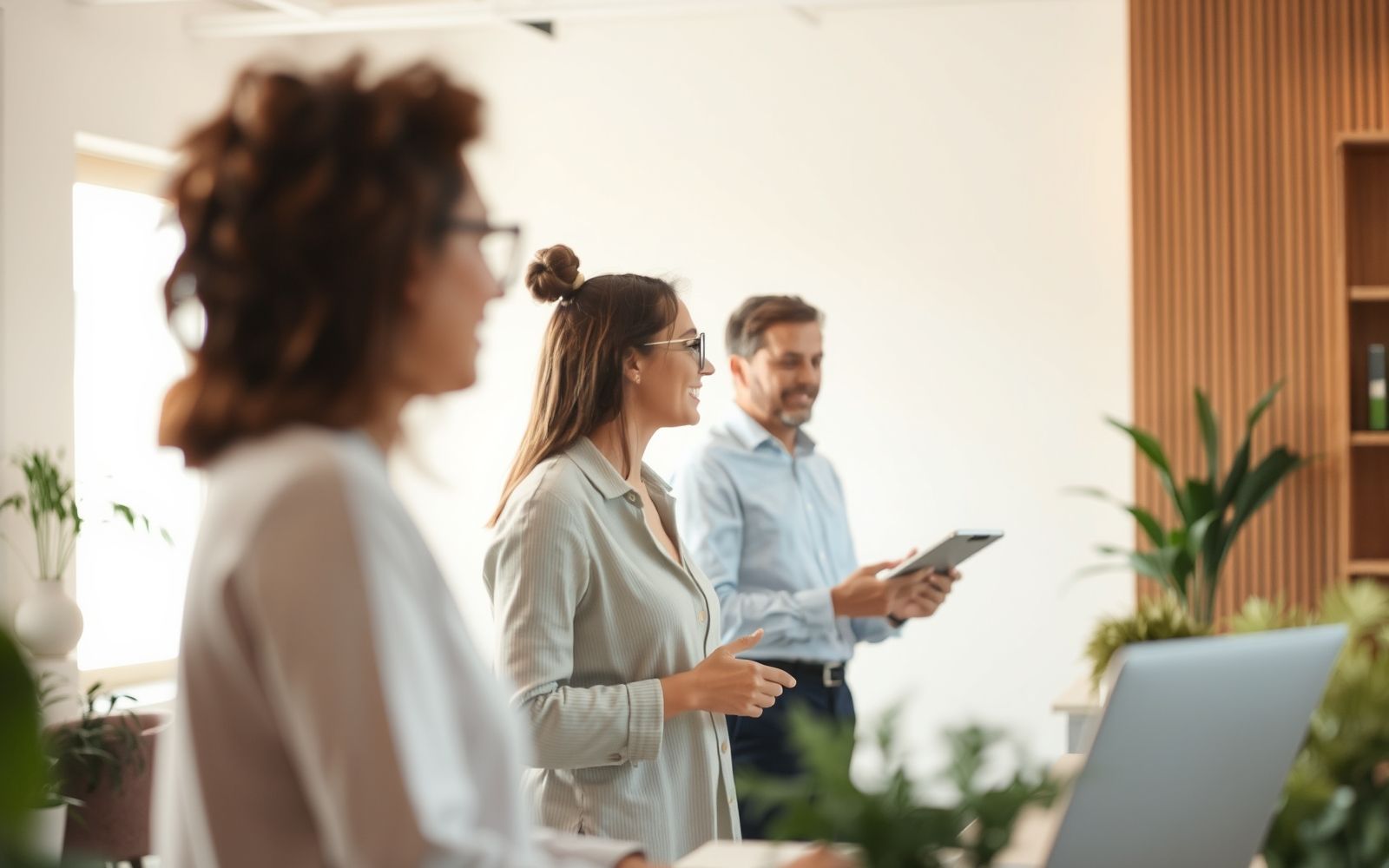 Diverse group of people collaborating, representing building a startup team.